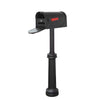 Floral Curbside Mailbox, Locking Insert and Bradford Mailbox Post - Special Lite Products