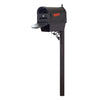 Floral Curbside Mailbox with Newspaper Tube - Special Lite Products