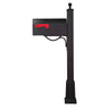 Titan Steel Curbside Mailbox and  Springfield Mailbox Post with Base - Special Lite Products