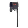 Titan Aluminum Curbside Mailbox with Paper Tube and Richland Mailbox Post - Special Lite Products
