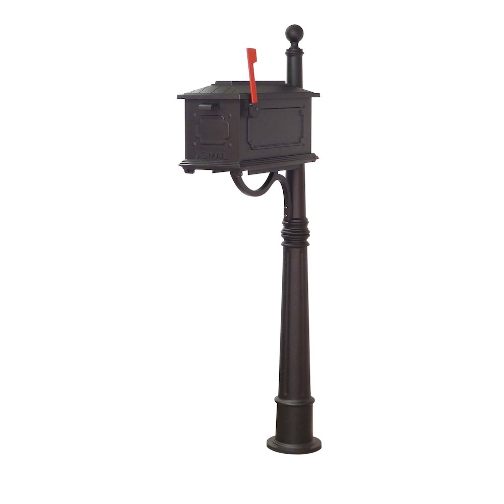 Kingston Curbside Mailbox and Ashland Decorative Aluminum Durable Mailbox Post - Special Lite Products