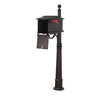 Kingston Curbside Mailbox and Ashland Decorative Aluminum Durable Mailbox Post - Special Lite Products
