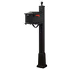 Kingston Curbside Mailbox and Springfield Mailbox Post with Base - Special Lite Products