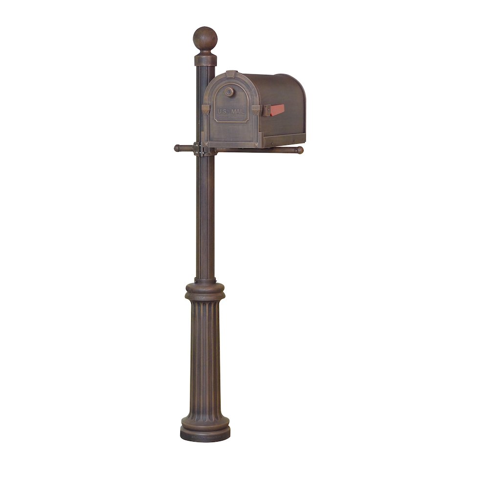 Savannah Curbside Mailbox and Fresno Mailbox Post - Special Lite Products