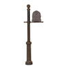 Savannah Curbside Mailbox and Fresno Mailbox Post - Special Lite Products