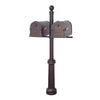 Savannah Curbside Mailboxes and Fresno Double Mount Mailbox Post - Special Lite Products