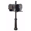 Savannah Curbside Mailboxes with Newspaper Tubes and Fresno Double Mount Mailbox - Special Lite Products