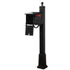Traditional Curbside Mailbox and Springfield Mailbox Post with Base - Special Lite Products
