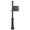 Traditional Curbside Mailbox and Fresno Mailbox Post - Special Lite Products