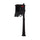 Traditional Curbside Mailbox with Newspaper Tube and Ashland Mailbox Post - Special Lite Products
