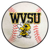 Fanmats - West Virginia State University Baseball Mat 27'' diameter