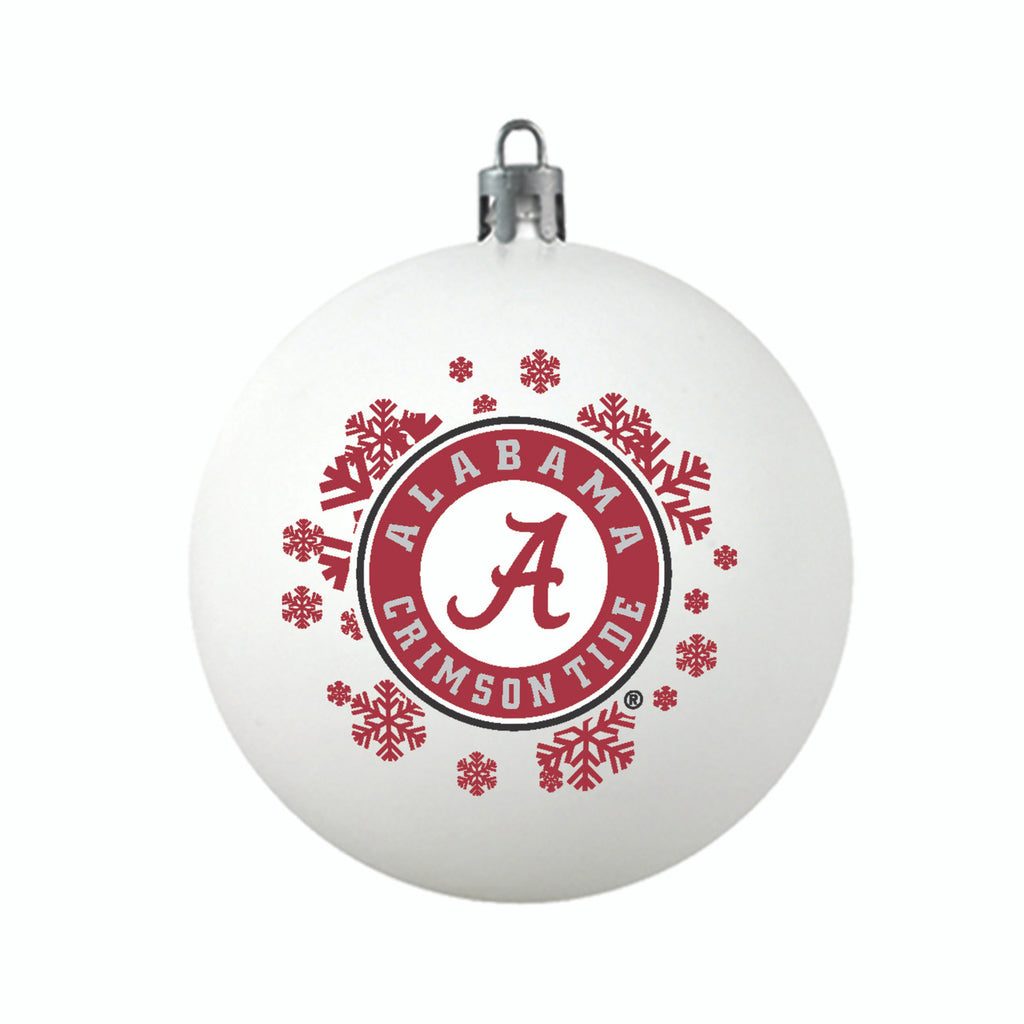 Alabama Crimson Tide Ornament Shatterproof Ball Special Order - BOELTER