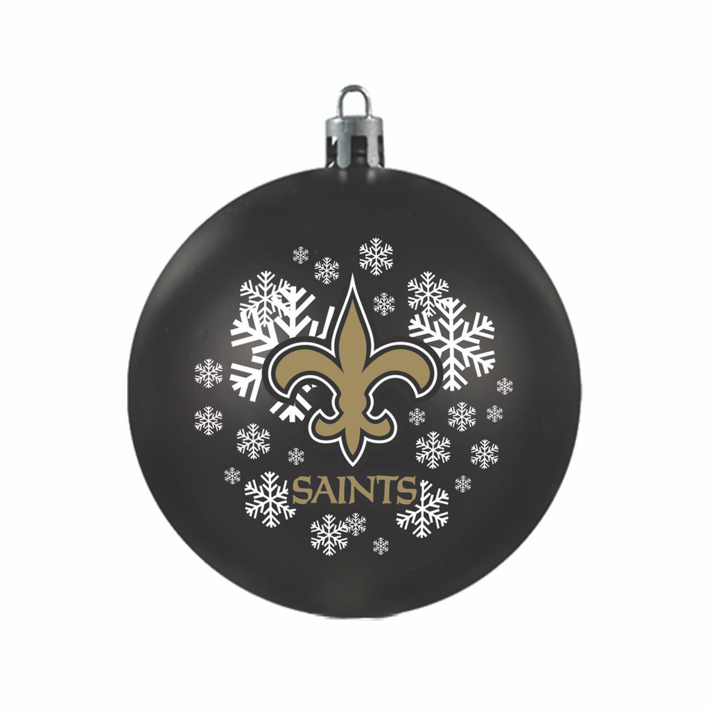 New Orleans Saints Ornament Shatterproof Ball Special Order - BOELTER