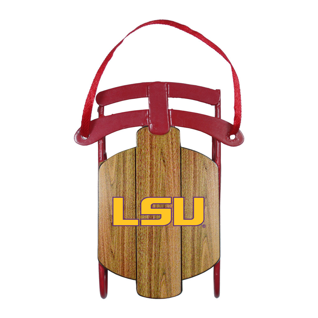 LSU Tigers Ornament Metal Sled - BOELTER