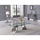 Glass Coffee Table Sets: Coffee Table, End Table, Console Table with Stainless Steel Base - Best Quality Furniture