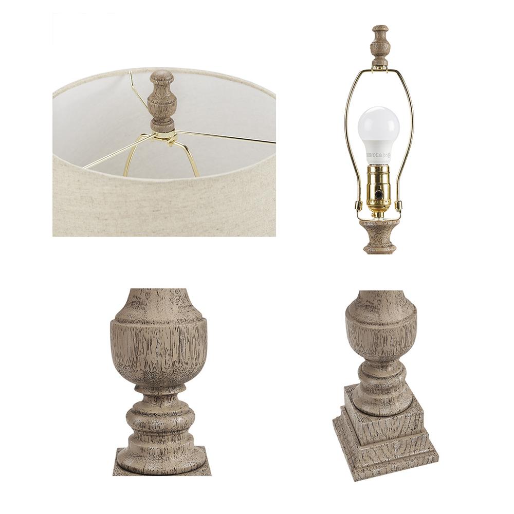 29''H Resin Table Lamp Set of 2 - Martha Stewart