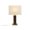Faux Leather Table Lamp - Martha Stewart