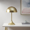 Dome-Shaped 2-Light Metal Table Lamp - INK+IVY