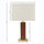 Faux Leather Table Lamp - Martha Stewart