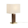 Faux Leather Table Lamp - Martha Stewart