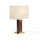 Faux Leather Table Lamp - Martha Stewart