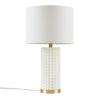 Textured Dot Table Lamp - INK+IVY