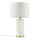 Textured Dot Table Lamp - INK+IVY