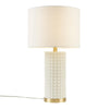 Textured Dot Table Lamp - INK+IVY