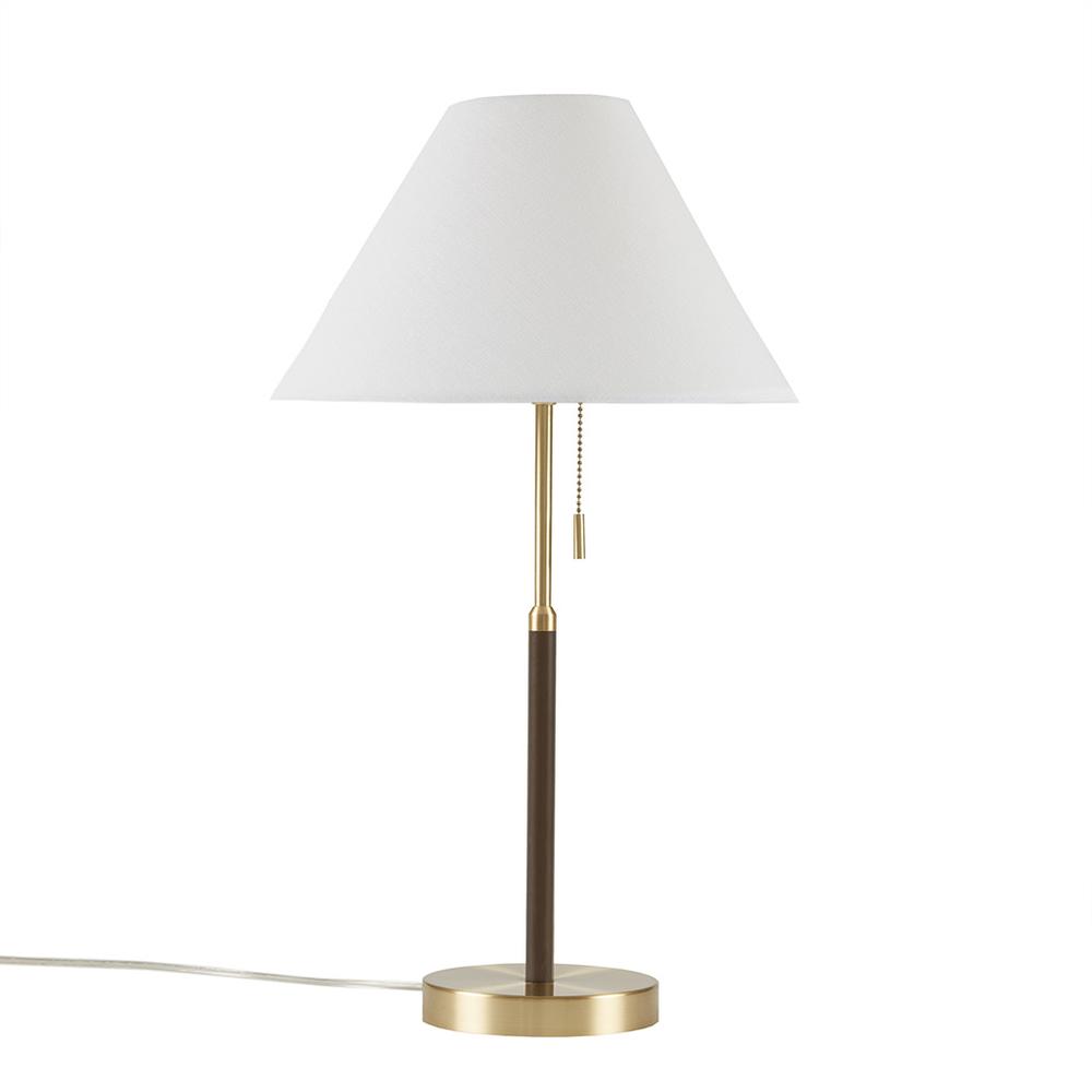 Two Tone Pull-chain Table Lamp - INK+IVY