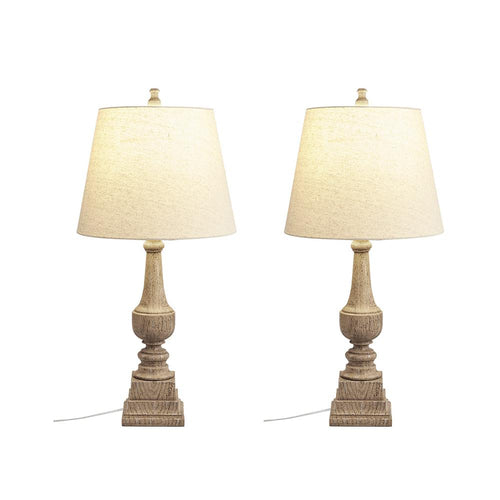 29''H Resin Table Lamp Set of 2 - Martha Stewart