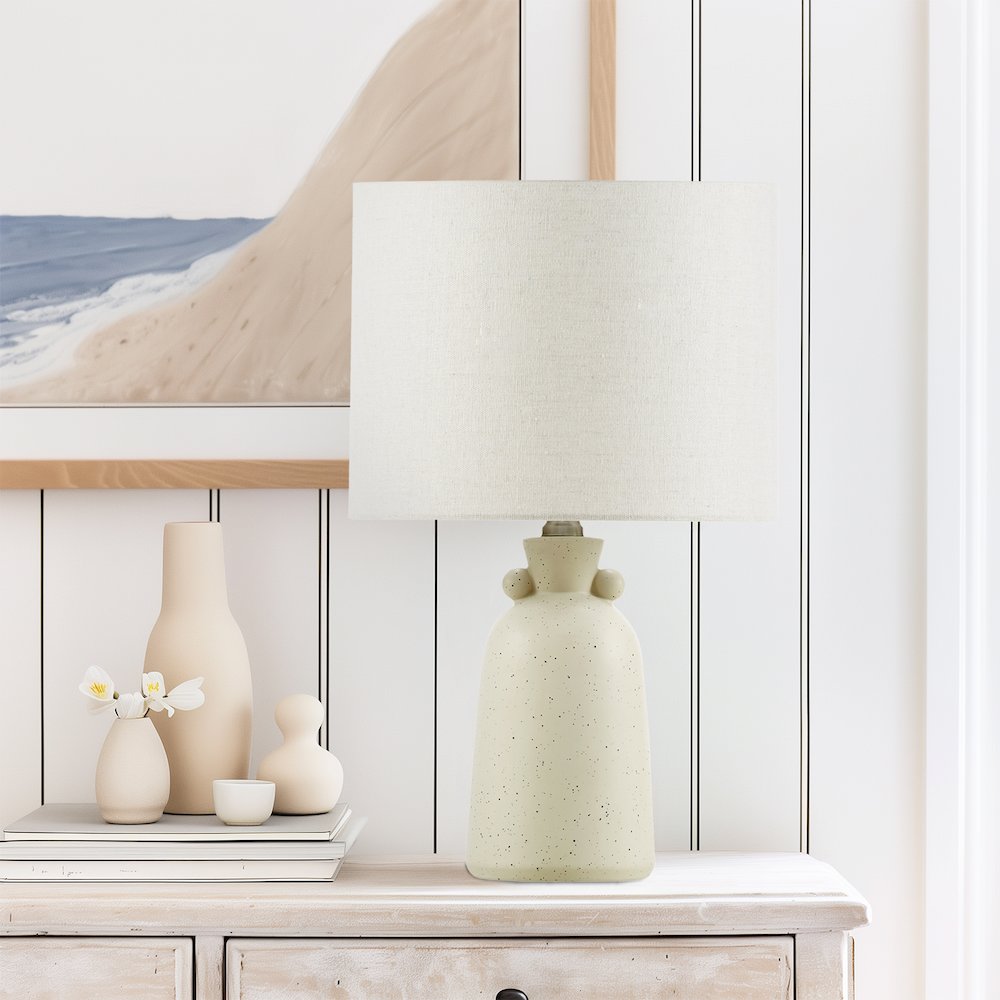 16'' Ceramic Table Lamp - INK+IVY