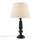 Black Faceted Table Lamp 24.25''H - Martha Stewart