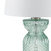 Textured Glass and Acrylic Base Table Lamp - Hampton Hill