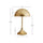 Dome-Shaped 2-Light Metal Table Lamp - INK+IVY