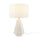 23'' Resin Table Lamp with Faux Wood Texture - INK+IVY