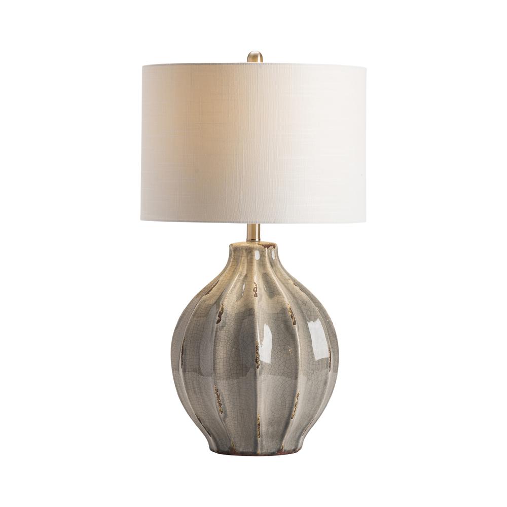 Crestview Collection CVAP1991 Perry Table Lamp Lighting, White