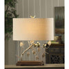 Crestview Collection Zuri Metal and Crystal Table Lamp