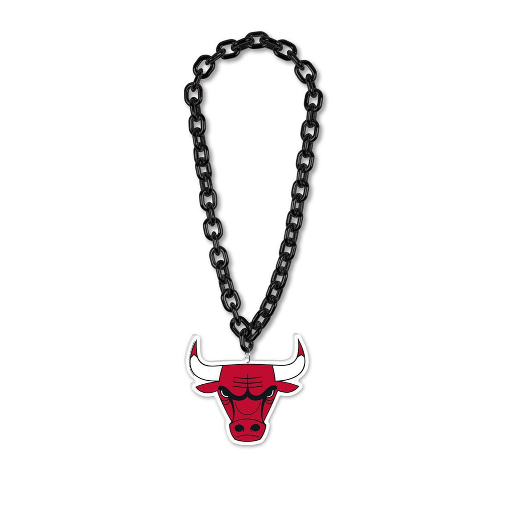 Chicago Bulls Necklace Big Fan Chain - Wincraft Fanatics