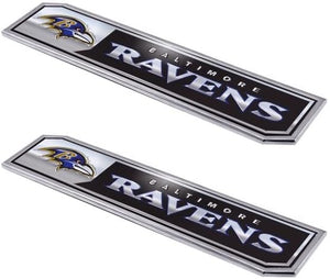 Baltimore Ravens Auto Emblem Truck Edition 2 Pack - Logo Brands