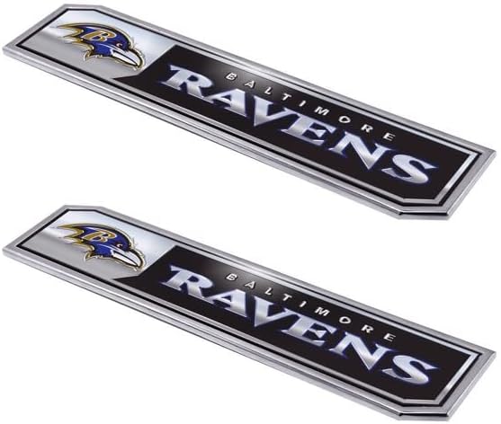 Baltimore Ravens Auto Emblem Truck Edition 2 Pack - Logo Brands