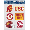 USC Trojans Decal Multi Use Fan 6 Pack - WinCraft