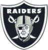 Las Vegas Raiders Auto Emblem Premium Metal Chrome Color - Logo Brands