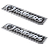 Las Vegas Raiders Auto Emblem Truck Edition 2 Pack - Logo Brands