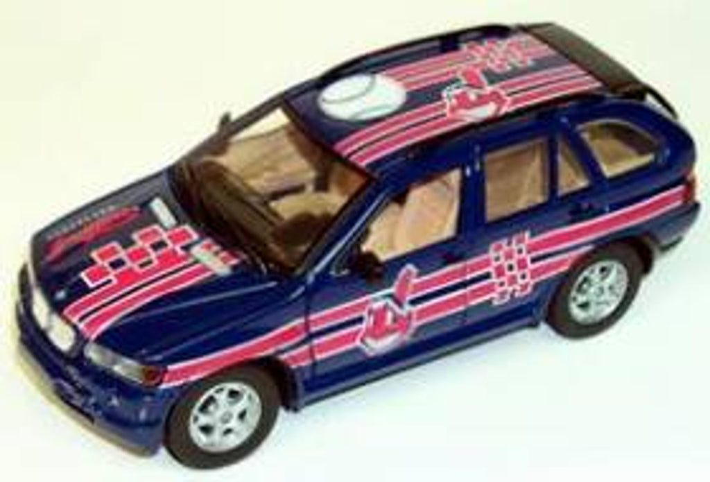 Cleveland Indians Fleer Collectibles 2002 BMW X-5 - White Rose