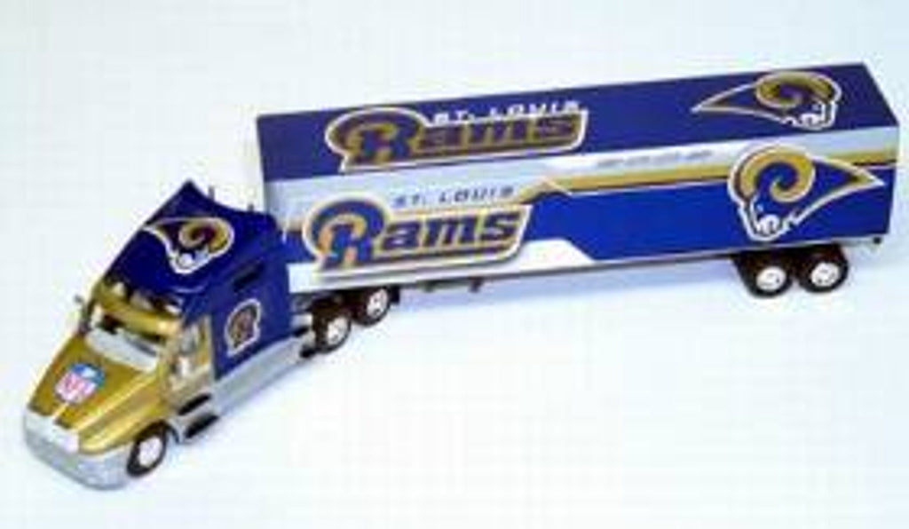 St. Louis Rams Fleer Collectibles 2002 Tractor Trailer CO - White Rose