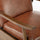 Solaris Wood Arm Push Back Recliner - Caramel - Comfort Pointe