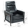 Maxton Push Back Recliner - Black - Comfort Pointe
