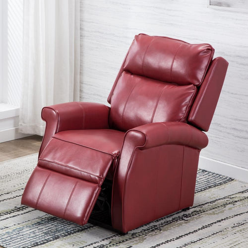 Lehman Red Traditional Lift Chair - Comfort Pointe