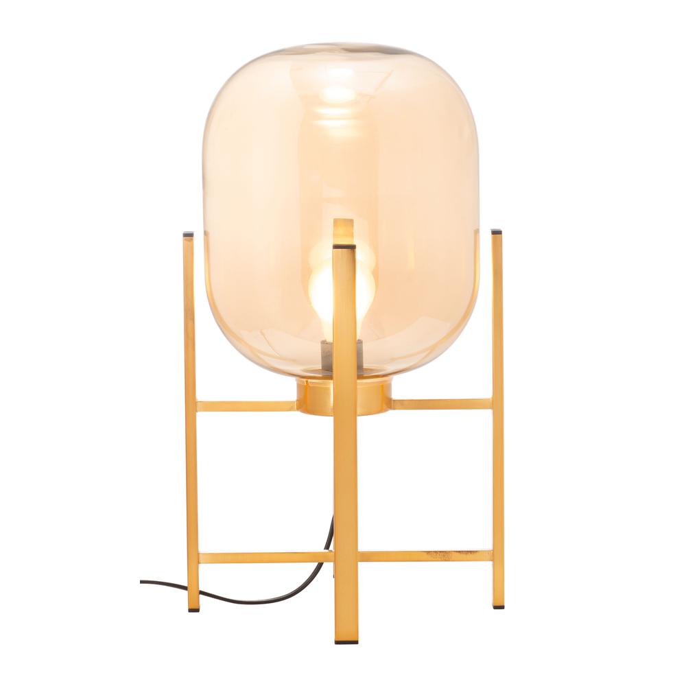 Wonderwall Table Lamp Gold - ZUO