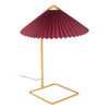 Charo Table Lamp Red & Gold - ZUO